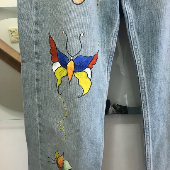 Polo Jeans Ralph Lauren Vintage Unique Painted - Picture 2 of 4